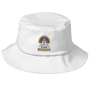 Love Is Gone Old School Bucket Hat