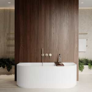 Baths: Newtech Willow Back to Wall Bath