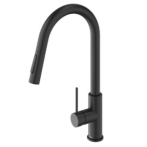 Kitchen Taps: Methven Minimalist MK2 Pull Down Sink Mixer | Matte Black