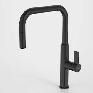 Laundry Pull Out Spray Taps: Caroma Urbane II Pull Out Sink Mixer | Matte Black