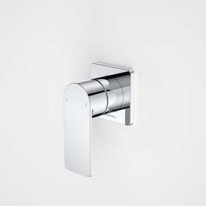 Single Shower Mixers Single Wall Mixers: Caroma Urbane II Square Shower Mixer | Chrome