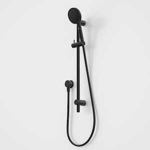 Slide Showers: Caroma Urbane II Rail Shower | Matte Black