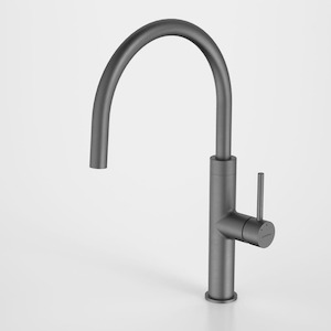 Kitchen Tap Modern No Pull Out Function: Caroma Liano II Sink Mixer | Gunmetal