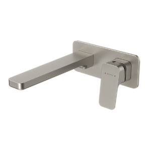 Waipori MK2 Wall Basin/Bath Mixer 6S | Brushed Nickel