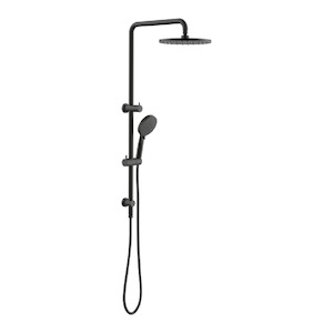 Evoke Double Head Slide Shower | Gunmetal