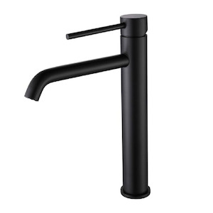 Newtech Evoke High Rise Basin Mixer | Black