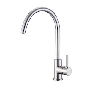 Evoke Gooseneck Sink Mixer | Chrome