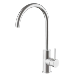 Kitchen: Swiss Kitchen Mixer | Brushed Stainless Steel