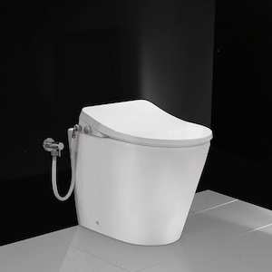 Evo Floor Mount Toilet with Bidet Seat