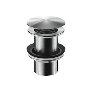 Accessories: Swiss Pop Up Basin Waste 32mm | Brushed Stainless Steel