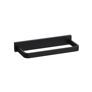 Como Towel Ring 200mm | Matte Black