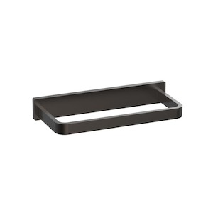 Laundry Accessories: Como Towel Ring 200mm | Brushed Gunmetal