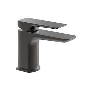 Como Mini Basin Mixer | Brushed Gunmetal