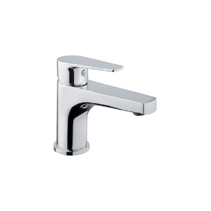 Short Basin Taps: Eco Style Basin Mixer | Chrome