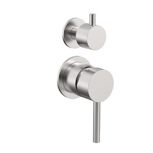 Evoke Shower Mixer with Diverter | Brushed Nickel