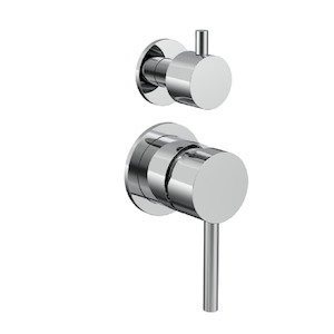 Wall Mixers: Evoke Shower Mixer with Diverter | Chrome