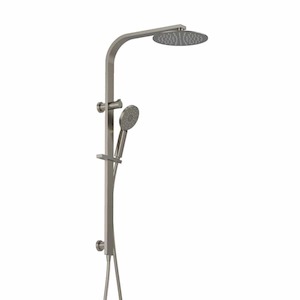 Como Round Shower Column | Brushed Nickel