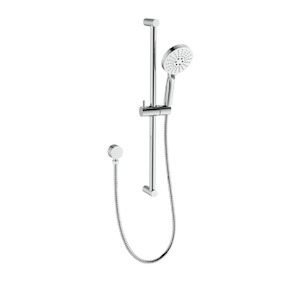 Wall Mount Rain Heads: Evoke Slide Shower | Chrome