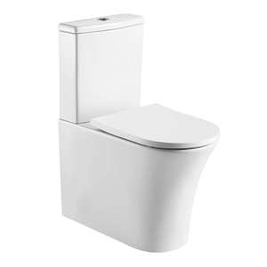 Bathroom: Reflex Rimless Back to Wall Toilet Suite
