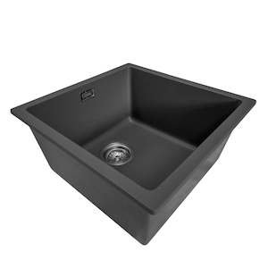 Code Aura 400 x 400 Single Sink | Black
