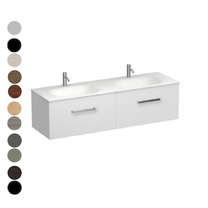 Reflex Spio 1500 2 Drawer Vanity Double Basin