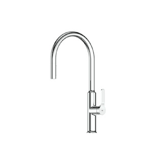 Greens Craft Pulldown Kitchen Mixer with Kitchen Spout | Chrome