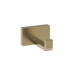 Laundry Accessories: Como Robe Hook | Brushed Brass