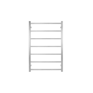 Tranquillity Jersey Square Heated Towel Ladder 920 x 620mm | Brushed Stainless