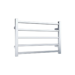 Newtech Quadro 5 Bar Heated Towel Ladder 530mm | Chrome
