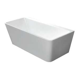 Baths: Newtech Indus Back to Wall Bath | White