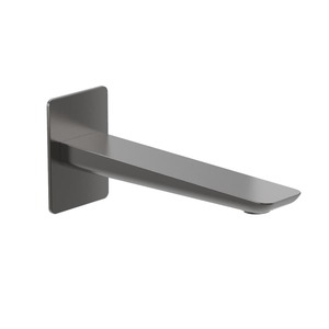 Como Wall Mount Bath Spout | Brushed Gunmetal