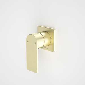 Caroma Urbane II Square Shower Mixer | Brushed Brass