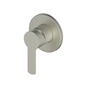 Greens Astro II Shower Mixer Round | Brushed Nickel