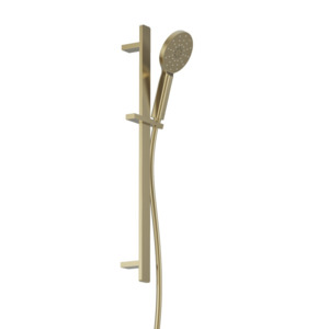Como Round Slide Shower | Brushed Brass