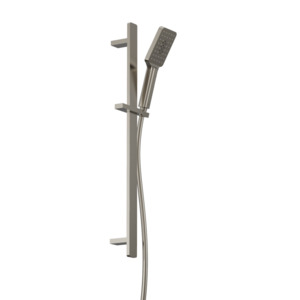 Showers: Como Square Slide Shower | Brushed Nickel