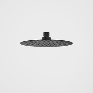 Caroma Urbane II Round Shower Head 200mm | Matte Black
