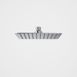 Wall Mount Rain Heads: Caroma Urbane II Square Shower Head 200mm | Chrome