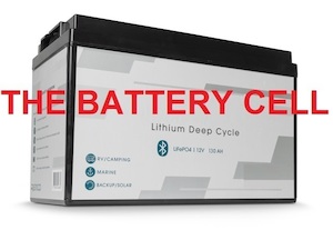 12v 130Ah Lithium Battery Deep Cycle LiFePO4 Recreational - The Battery Cell