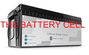 12v 200Ah Lithium Battery Deep Cycle LiFePO4 Recreational - The Battery Cell