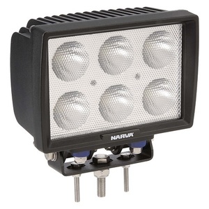 Heavy-Duty L.E.D Work Lamp Wide Flood Beam - 6000 lumens single - The Battery Cell