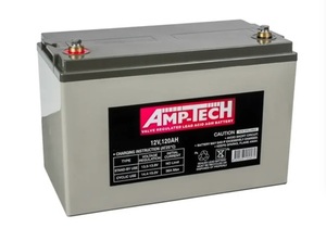 Products: 12V 120Ah AGM Deep Cycle Battery by Amptech - The Battery Cell