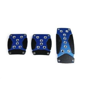 Products: Manual Pedal Pad Kit Metallic Blue Automotive by WILDCAT - The Battery Cell