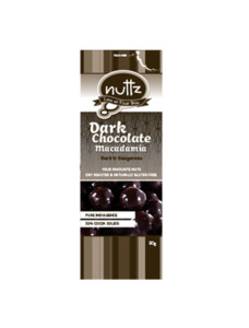 Products: Nutz Dark Chocolate Macadamia