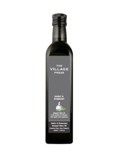 Products: The Village Press Garlic & Rosemary Olive Oil
