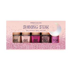 Christmas: Profusion Cosmetics - Shining Star Gel Effect Nail Polish Set