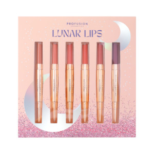 Christmas: Profusion Cosmetics - Lunar Lips 6pc Lipstick & Liner Set