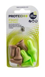 Protech - Ear Plugs iHearU Soft Foam (4pk)