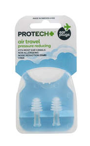 Protech: Protech - Air Travel Pressure Reducing Earplugs (1pk)
