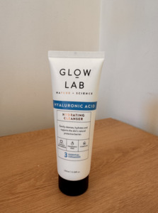Cleanser: Glow Lab Hyaluronic Acid Hydrating Cleanser
