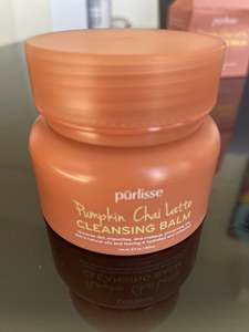 Cleanser: PURLISSE PUMPKIN CHAI LATTE CLEANSING BALM